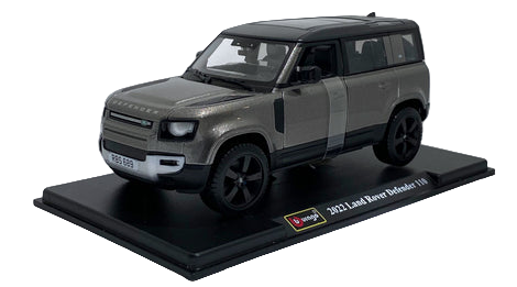 Bburago Land Rover Defender 110 2022 (Black Grey)