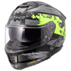 LS2 Stream II Noisy Yellow Black Gloss Helmet (D Ring)