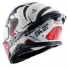 AXOR Apex Hex 2 Gloss White Red Helmet