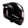 LS2 FF352 Solid Black Gloss Helmet