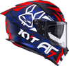 KYT R2R Pro Fernandez 2025 Replica Matt Blue Helmet
