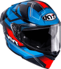KYT R2R Pro Parsec Gloss Black Blue Red Helmet