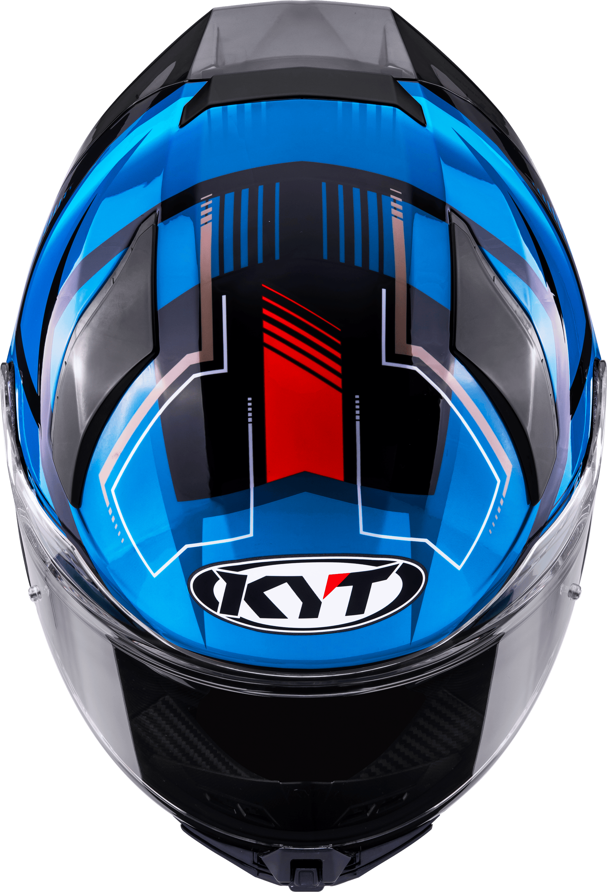Ttc R2r KYT R2R Pro Parsec Gloss Black Blue Red Helmet– Moto Central