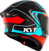 KYT TT Revo Overtech Black Fuxia Gloss Helmet