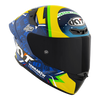 KYT TT Revo Diogo Moreira 2024 Replica Gloss Blue Helmet