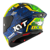 KYT TT Revo Diogo Moreira 2024 Replica Gloss Blue Helmet