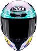 KYT TT Revo Riccardo Rossi BCN Gloss Helmet
