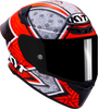 KYT TT Revo Gino Rea Replica Gloss Helmet