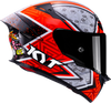 KYT TT Revo Gino Rea Replica Gloss Helmet
