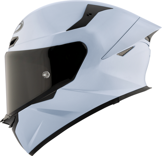KYT TT Revo Plain Stellar Diamond Gloss Helmet