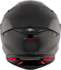 KYT TT Revo Plain Gloss Black Helmet