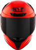 KYT TT Revo Plain Gara Red Gloss Helmet