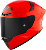 KYT TT Revo Plain Gara Red Gloss Helmet