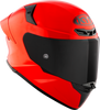 KYT TT Revo Plain Gara Red Gloss Helmet