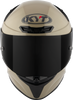 KYT TT Revo Plain Sand Pearl Khakis Gloss Helmet