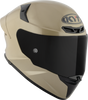 KYT TT Revo Plain Sand Pearl Khakis Gloss Helmet