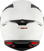KYT TT Revo Plain Crystal White Matt Helmet