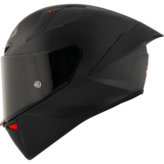 KYT KX1 RACE GP Solid Ice Matt Black Helmet