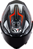 KYT Striker #01 Gloss Black Red Helmet