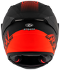 KYT Striker AF37 Livery Matt Black Red Helmet
