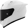 KYT Striker Plain Gloss White Helmet