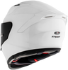 KYT Striker Plain Gloss White Helmet