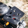 ZANA Top Rack with Plate V2 for Royal Enfield Hunter 350 MS (Black) (ZI-8268V2)