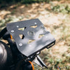 ZANA Top Rack with Plate V2 for Royal Enfield Hunter 350 MS (Black) (ZI-8268V2)