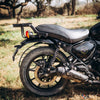 ZANA Top Rack with Plate V2 for Royal Enfield Hunter 350 MS (Black) (ZI-8268V2)