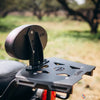 ZANA Top Rack with Plate V2 for Royal Enfield Hunter 350 MS (Black) (ZI-8268V2)