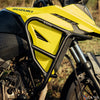 ZANA Upper and Lower Crash Guard with Slider Combo for Suzuki VStrom SX250 (Black) (ZI-8756+ZI-8758)