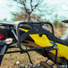 ZANA Roadster Saddle Stay with Jerry Can Mount for Suzuki VStrom SX250 (Black) (ZI-8550)