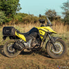 ZANA Roadster Saddle Stay with Jerry Can Mount for Suzuki VStrom SX250 (Black) (ZI-8550)