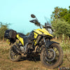ZANA Roadster Saddle Stay with Jerry Can Mount for Suzuki VStrom SX250 (Black) (ZI-8550)
