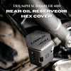 ZANA Rear Oil Reservoir Hex Cover for Triumph 400 (ZI-8577)