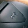 Zana Universal Top Box Rhino 36 Litres ABS Plastic with Backrest Black Grey (ZI-TB-025)