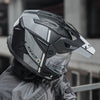 LS2 Pioneer II Hill Matt Black White Helmet