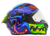 NHK GPR Tech Octopus Gloss Black Dark Blue Helmet