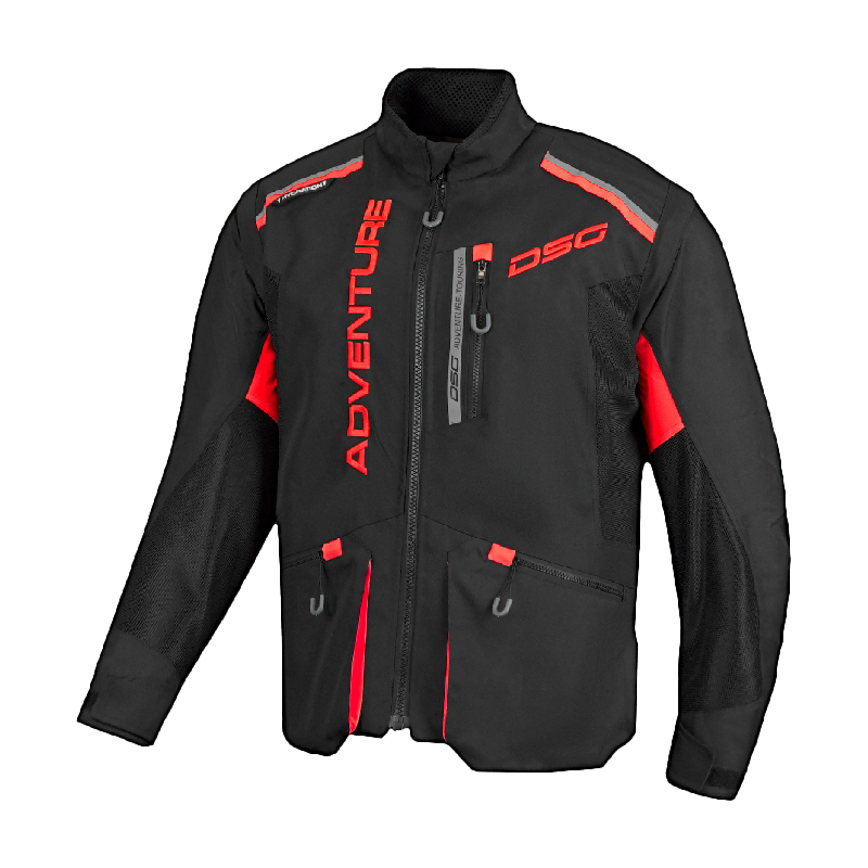 DSG ADV Riding Jacket Black Red