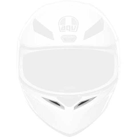 AGV Spare Chin Vent Black Frame for K1S K1 K3SV Helmets