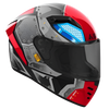 Airoh Connor Bot Grey Red Blue Gloss Helmet