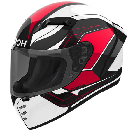 Airoh Connor Dunk Black Red White Gloss Helmet