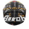 Airoh Connor Samurai Black White Red Matt Helmet