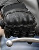 Viaterra Holeshot Short Motorcycle Riding Gloves (Red)