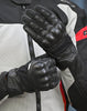 Viaterra Holeshot Short Motorcycle Riding Gloves (Gunmetal)