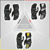 Viaterra Grid MK3 Full Gauntlet Motorcycle Riding Gloves (Red)