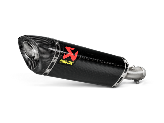 AKRAPOVIC KAWASAKI NINJA 400 Kawasaki Z400 2023 Slip On Line (Carbon) (S-K4SO6-APC)