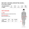DSG Summer Base Layer Bottom (Black Red)