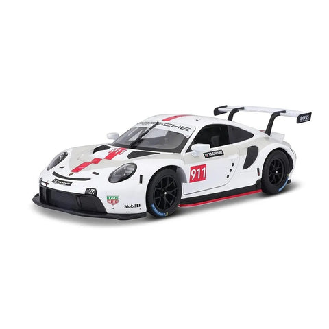 Bburago Porsche 911 RSR (White Red)