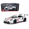 Bburago Porsche 911 RSR (White Red)